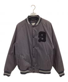 stussy（ステューシー）の古着「スタジャン」｜グレー