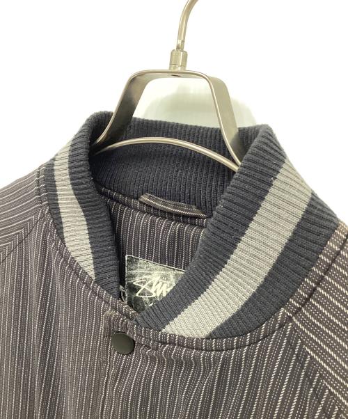 stussy（ステューシー）stussy (ステューシー) スタジャン グレー サイズ:XLの古着・服飾アイテム