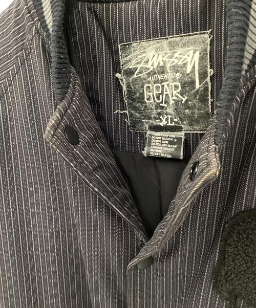 stussy（ステューシー）stussy (ステューシー) スタジャン グレー サイズ:XLの古着・服飾アイテム