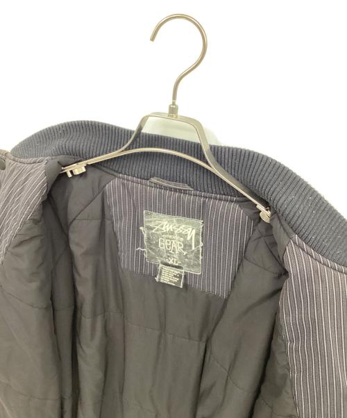 stussy（ステューシー）stussy (ステューシー) スタジャン グレー サイズ:XLの古着・服飾アイテム