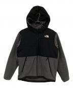 THE NORTH FACEザ ノース フェイス）の古着「デナリフーディジャケット」｜グレー×ブラック