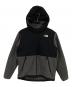 THE NORTH FACE（ザ ノース フェイス）の古着「デナリフーディジャケット」｜グレー×ブラック
