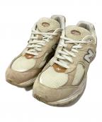 NEW BALANCEニューバランス）の古着「スニーカー」｜ホワイト×ブラウン