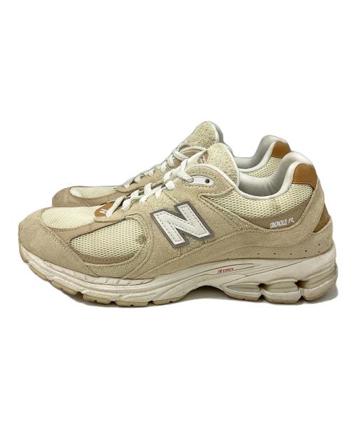 NEW BALANCE（ニューバランス）NEW BALANCE (ニューバランス) スニーカー ホワイト×ブラウン サイズ:28㎝の古着・服飾アイテム