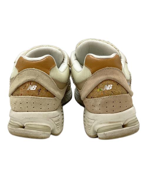 NEW BALANCE（ニューバランス）NEW BALANCE (ニューバランス) スニーカー ホワイト×ブラウン サイズ:28㎝の古着・服飾アイテム
