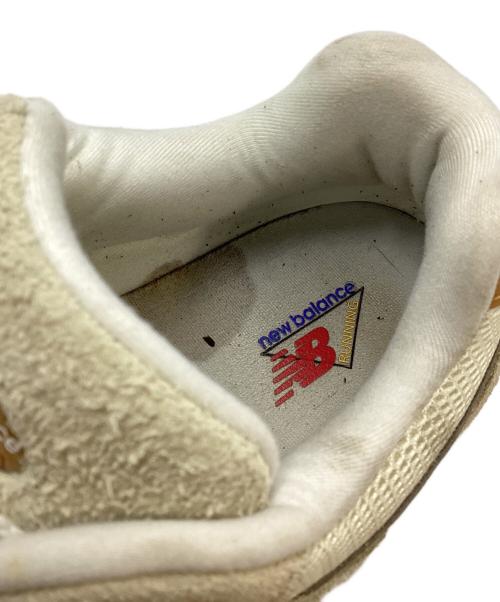 NEW BALANCE（ニューバランス）NEW BALANCE (ニューバランス) スニーカー ホワイト×ブラウン サイズ:28㎝の古着・服飾アイテム