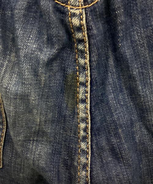 DSQUARED2（ディースクエアード）DSQUARED2 (ディースクエアード) ダメージ加工デニムパンツ インディゴ サイズ:48の古着・服飾アイテム
