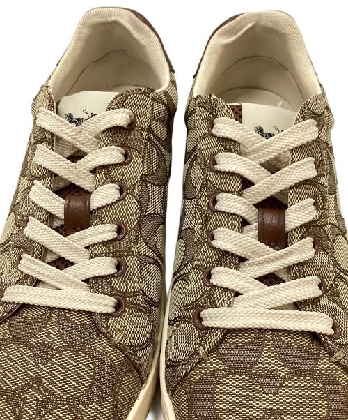 COACH（コーチ）COACH (コーチ) ローカットスニーカー　 ブラウン サイズ:24㎝の古着・服飾アイテム