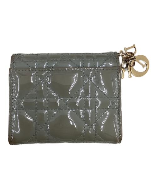 Christian Dior（クリスチャン ディオール）Christian Dior (クリスチャン ディオール) クリスチャン ディオール/43-MA-1220/3つ折り財布 グレーの古着・服飾アイテム