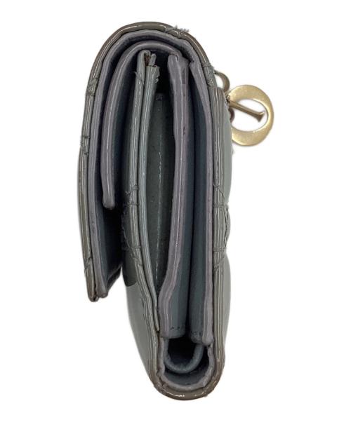 Christian Dior（クリスチャン ディオール）Christian Dior (クリスチャン ディオール) クリスチャン ディオール/43-MA-1220/3つ折り財布 グレーの古着・服飾アイテム