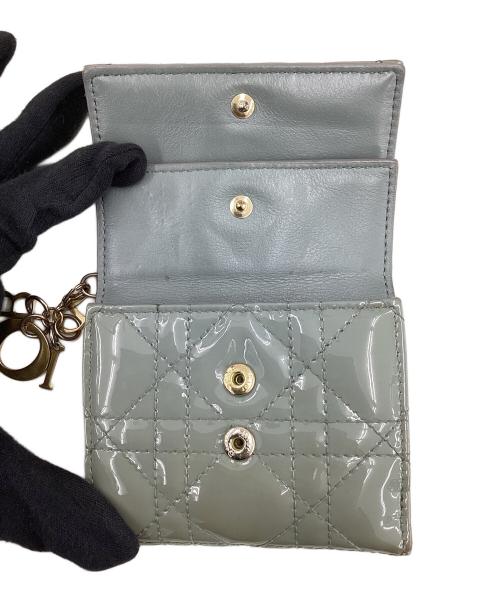 Christian Dior（クリスチャン ディオール）Christian Dior (クリスチャン ディオール) クリスチャン ディオール/43-MA-1220/3つ折り財布 グレーの古着・服飾アイテム