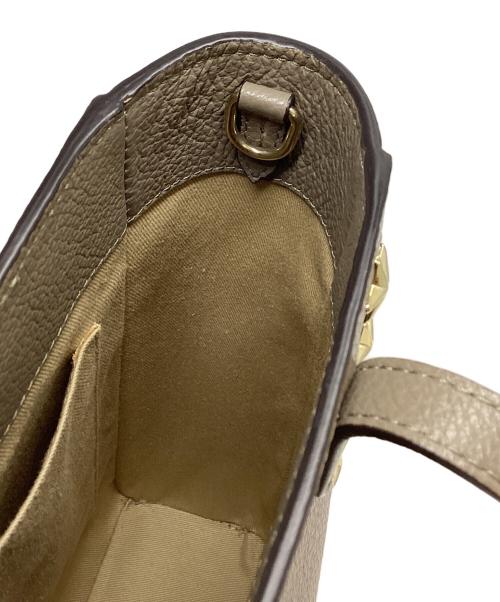 JIMMY CHOO（ジミーチュウ）JIMMY CHOO (ジミーチュウ) ジミーチュウ/ペガシ/2WAYショルダーバッグ ベージュの古着・服飾アイテム