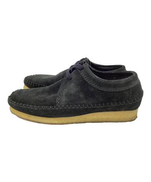 CLARKS（クラークス）CLARKS (クラークス) ワラビーシューズ ブラック サイズ:UK8 1/2の古着・服飾アイテム