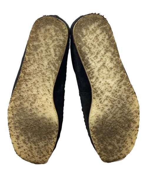 CLARKS（クラークス）CLARKS (クラークス) ワラビーシューズ ブラック サイズ:UK8 1/2の古着・服飾アイテム
