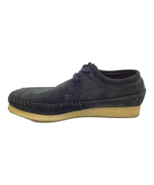 CLARKS（クラークス）CLARKS (クラークス) ワラビーシューズ ブラック サイズ:UK8 1/2の古着・服飾アイテム