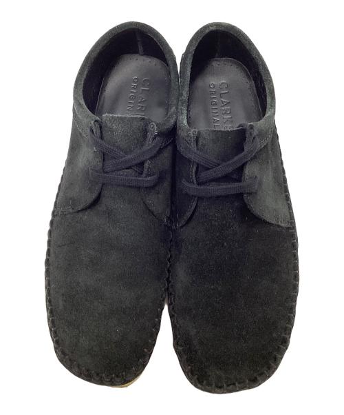CLARKS（クラークス）CLARKS (クラークス) ワラビーシューズ ブラック サイズ:UK8 1/2の古着・服飾アイテム