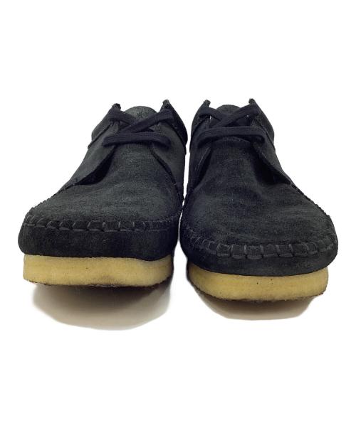 CLARKS（クラークス）CLARKS (クラークス) ワラビーシューズ ブラック サイズ:UK8 1/2の古着・服飾アイテム