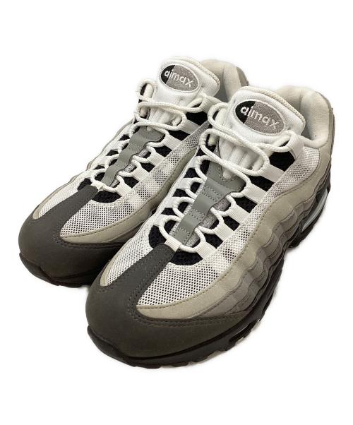 NIKE（ナイキ）NIKE (ナイキ) AIR MAX 95 BIG BUBBLE ホワイト×グレー サイズ:25.5㎝の古着・服飾アイテム