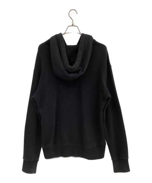 GUCCI（グッチ）GUCCI (グッチ) プルオーバーパーカー ブラック×ホワイト サイズ:Ｓの古着・服飾アイテム
