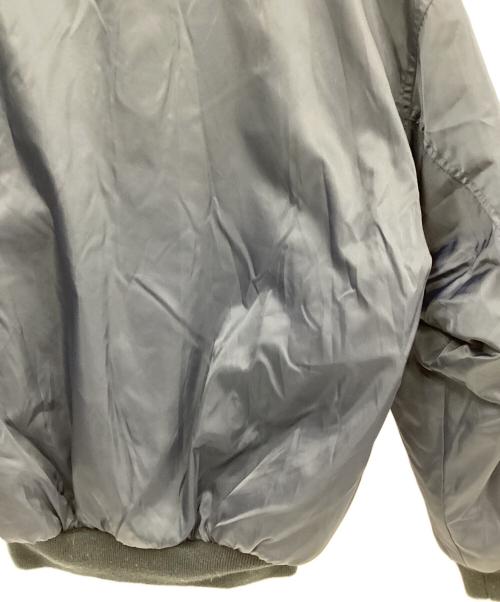 BOSS（ボス）BOSS (ボス) リバーシブルMA-1ジャケット ネイビー×グレー サイズ:FREEの古着・服飾アイテム