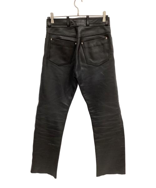 HARLEY-DAVIDSON（ハーレーダビッドソン）HARLEY-DAVIDSON (ハーレーダビッドソン) レザーパンツ ブラック サイズ:30の古着・服飾アイテム