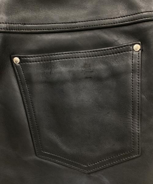 HARLEY-DAVIDSON（ハーレーダビッドソン）HARLEY-DAVIDSON (ハーレーダビッドソン) レザーパンツ ブラック サイズ:30の古着・服飾アイテム