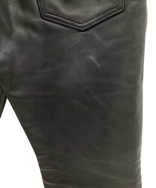 HARLEY-DAVIDSON（ハーレーダビッドソン）HARLEY-DAVIDSON (ハーレーダビッドソン) レザーパンツ ブラック サイズ:30の古着・服飾アイテム