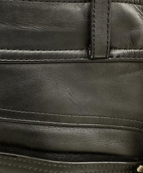 HARLEY-DAVIDSON（ハーレーダビッドソン）HARLEY-DAVIDSON (ハーレーダビッドソン) レザーパンツ ブラック サイズ:30の古着・服飾アイテム