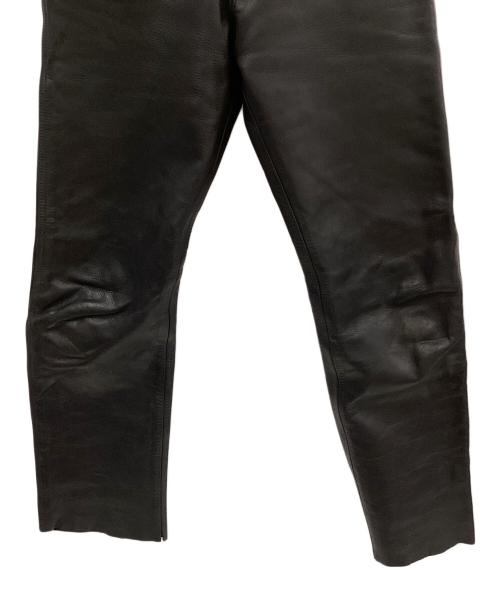 HARLEY-DAVIDSON（ハーレーダビッドソン）HARLEY-DAVIDSON (ハーレーダビッドソン) レザーパンツ ブラック サイズ:30の古着・服飾アイテム
