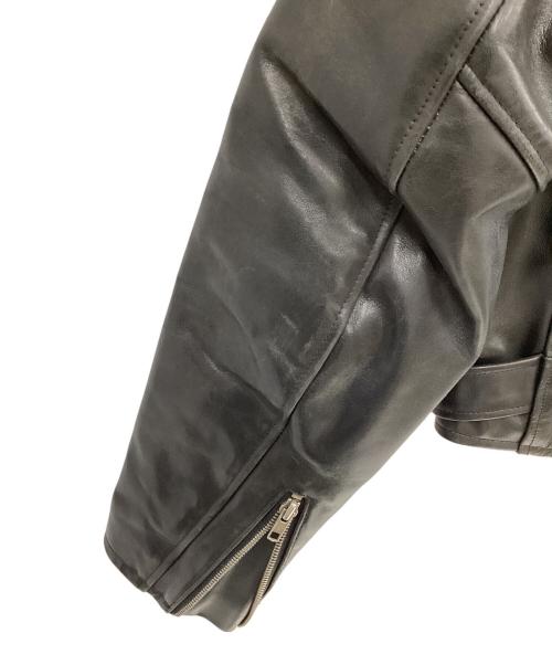 HARLEY-DAVIDSON（ハーレーダビッドソン）HARLEY-DAVIDSON (ハーレーダビッドソン) ダブルライダースジャケット ブラック サイズ:Ⅿの古着・服飾アイテム