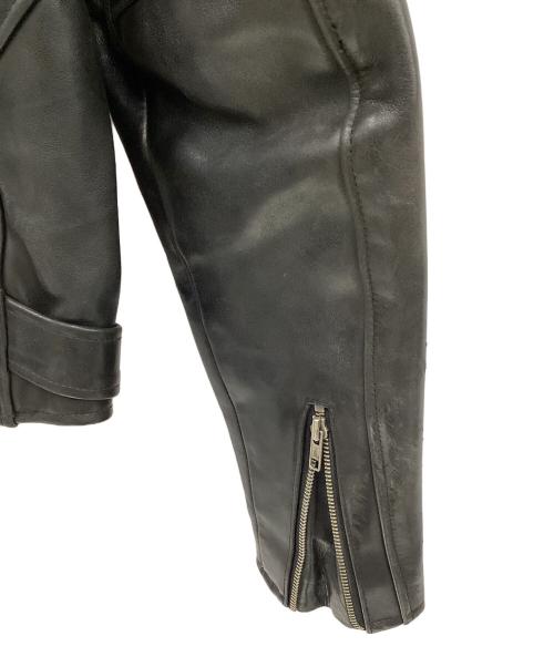 HARLEY-DAVIDSON（ハーレーダビッドソン）HARLEY-DAVIDSON (ハーレーダビッドソン) ダブルライダースジャケット ブラック サイズ:Ⅿの古着・服飾アイテム