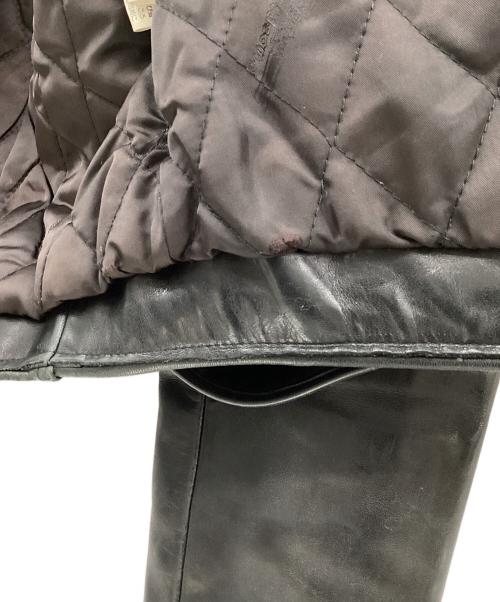 HARLEY-DAVIDSON（ハーレーダビッドソン）HARLEY-DAVIDSON (ハーレーダビッドソン) ダブルライダースジャケット ブラック サイズ:Ⅿの古着・服飾アイテム