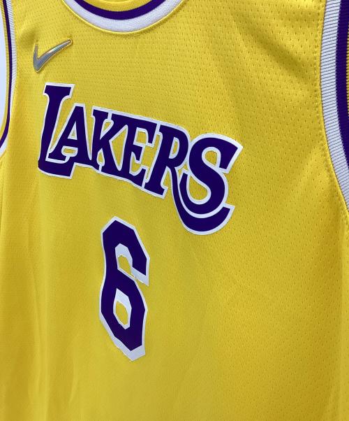 NIKE（ナイキ）NIKE (ナイキ) ゲームシャツ イエロー×パープル サイズ:3XLの古着・服飾アイテム