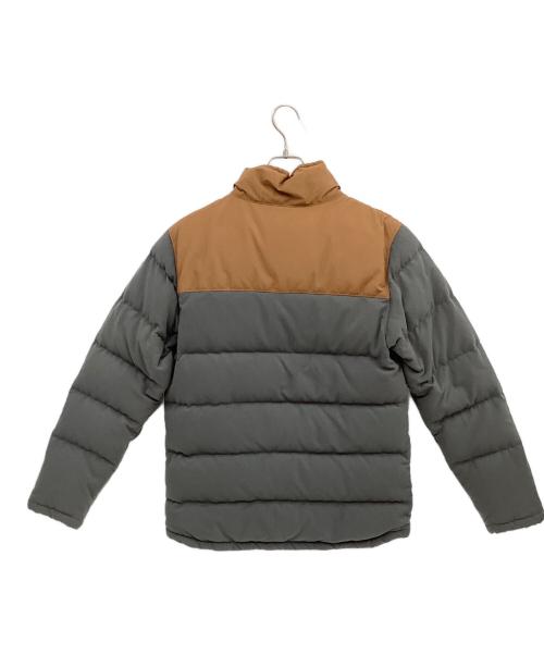 Patagonia（パタゴニア）Patagonia (パタゴニア) ダウンジャケット グレー×ブラウン サイズ:Ｓの古着・服飾アイテム