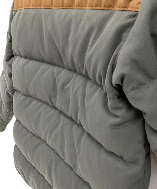 Patagonia（パタゴニア）Patagonia (パタゴニア) ダウンジャケット グレー×ブラウン サイズ:Ｓの古着・服飾アイテム
