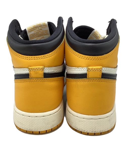 NIKE（ナイキ）NIKE (ナイキ) Air Jordan 1 Retro High OG Taxi イエロー×ブラック サイズ:24㎝の古着・服飾アイテム