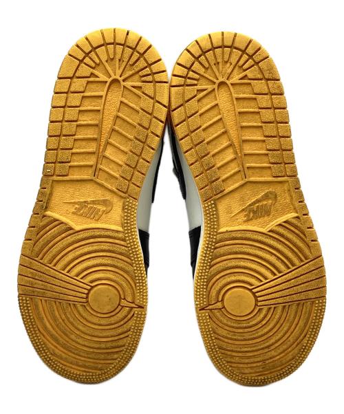 NIKE（ナイキ）NIKE (ナイキ) Air Jordan 1 Retro High OG Taxi イエロー×ブラック サイズ:24㎝の古着・服飾アイテム