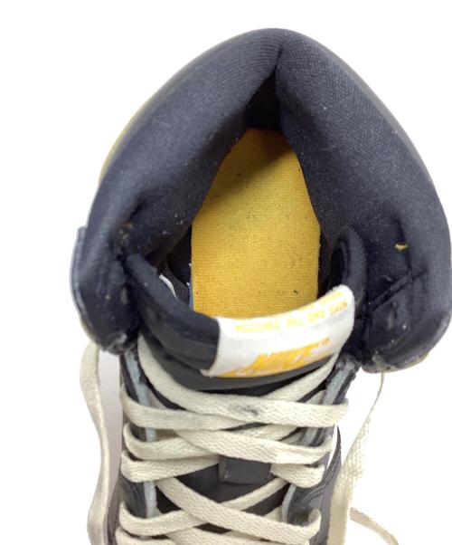 NIKE（ナイキ）NIKE (ナイキ) Air Jordan 1 Retro High OG Taxi イエロー×ブラック サイズ:24㎝の古着・服飾アイテム