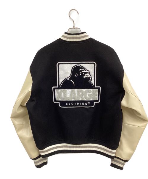 X-LARGE（エクストララージ）X-LARGE (エクストララージ) スタジャン ブラウン×ベージュ サイズ:Ⅿの古着・服飾アイテム