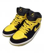 NIKEナイキ）の古着「Air Jordan 1 Mid SE New Love」｜イエロー×ブラック