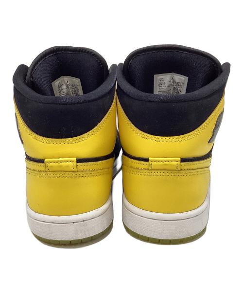 NIKE（ナイキ）NIKE (ナイキ) Air Jordan 1 Mid SE New Love イエロー×ブラック サイズ:26.5の古着・服飾アイテム