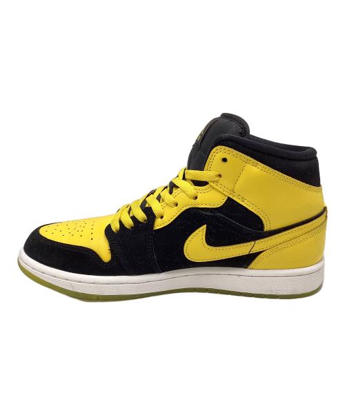 NIKE（ナイキ）NIKE (ナイキ) Air Jordan 1 Mid SE New Love イエロー×ブラック サイズ:26.5の古着・服飾アイテム