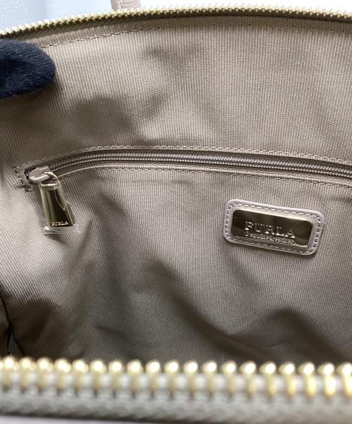 FURLA（フルラ）FURLA (フルラ) フルラ/テッサ/892395/ハンドバッグ ブラウン×ゴールドの古着・服飾アイテム