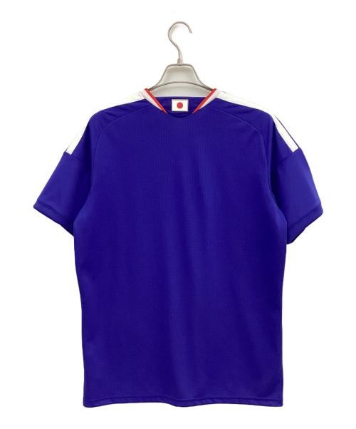 adidas（アディダス）adidas (アディダス) サッカーユニフォーム ブルー サイズ:2XLの古着・服飾アイテム