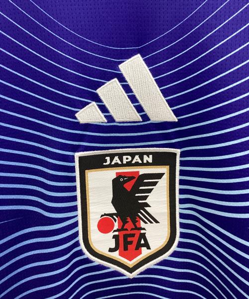 adidas（アディダス）adidas (アディダス) サッカーユニフォーム ブルー サイズ:2XLの古着・服飾アイテム