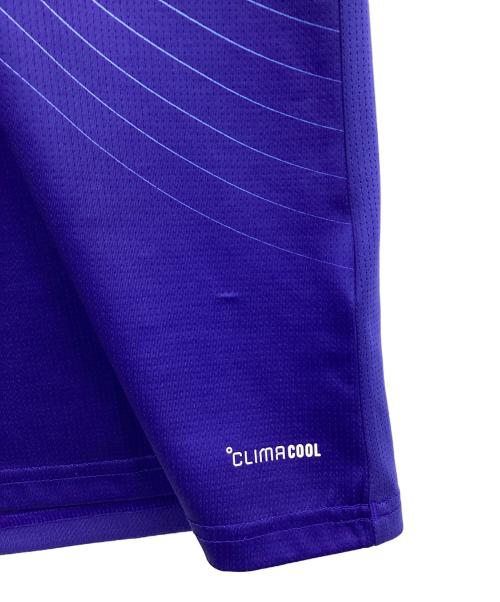 adidas（アディダス）adidas (アディダス) サッカーユニフォーム ブルー サイズ:2XLの古着・服飾アイテム