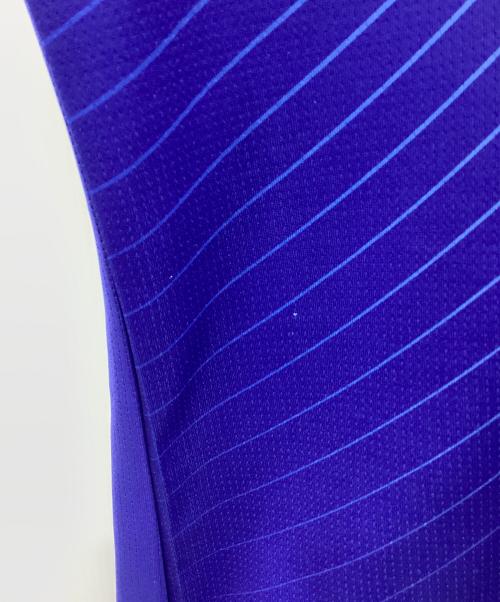 adidas（アディダス）adidas (アディダス) サッカーユニフォーム ブルー サイズ:2XLの古着・服飾アイテム
