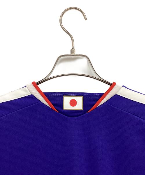 adidas（アディダス）adidas (アディダス) サッカーユニフォーム ブルー サイズ:2XLの古着・服飾アイテム