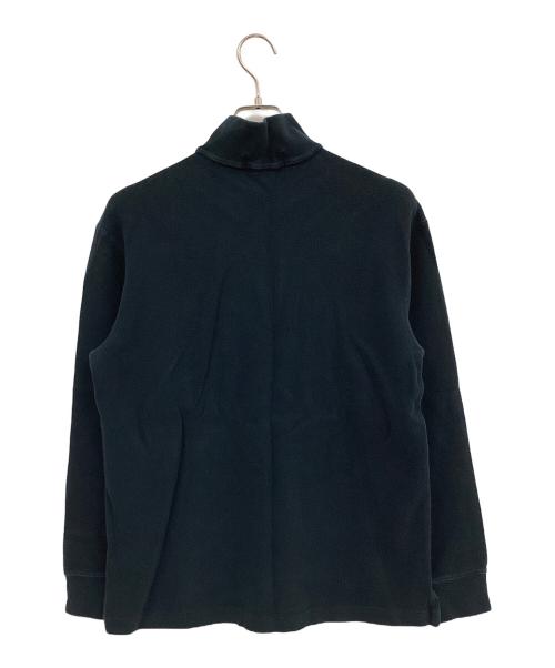 POLO RALPH LAUREN（ポロ・ラルフローレン）POLO RALPH LAUREN (ポロ・ラルフローレン) ハーフジップスウェット ブラック サイズ:Lの古着・服飾アイテム