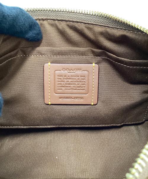 COACH（コーチ）COACH (コーチ) コーチ/CET35/2WAYショルダーバッグ ブラウン×ゴールドの古着・服飾アイテム